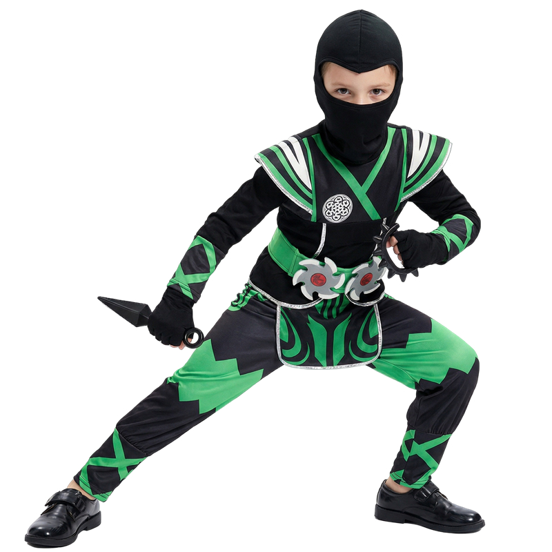 Kids Toys Usa - Japon Ninja Kostüm Seti Çocuklar için