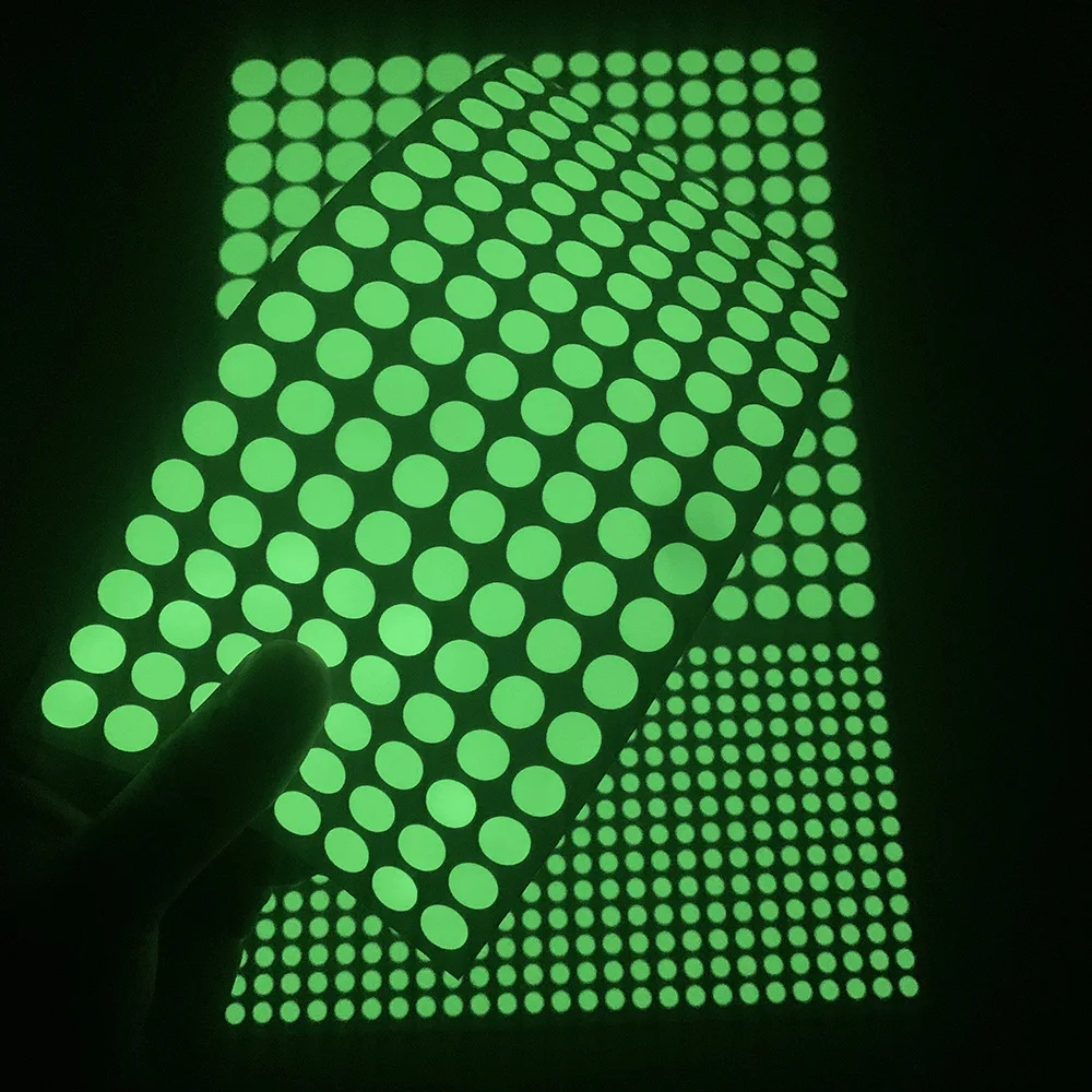Glow In Dark Stars - 1 sayfalık 3D Aydınlık Duvar Çıkartmaları
