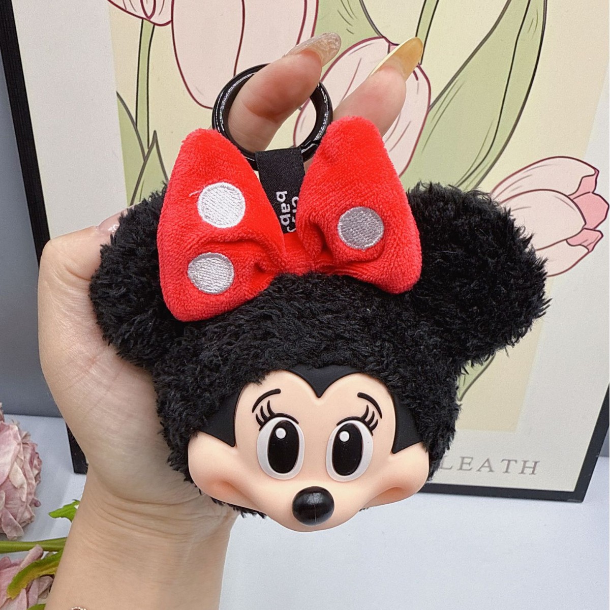 Kids Toys Idea - Mickey Minnie Peluş Bebek Anahtarlık Sevimli