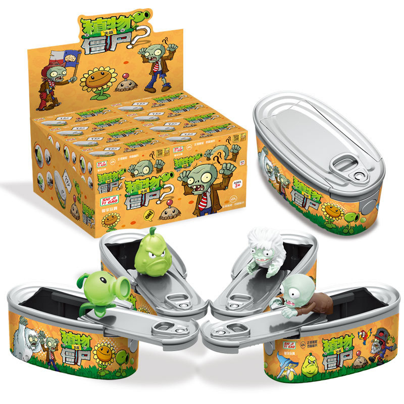 Kids Zombie Toys - Orijinal Plants VS. Zombies Sürpriz Fermuarlı