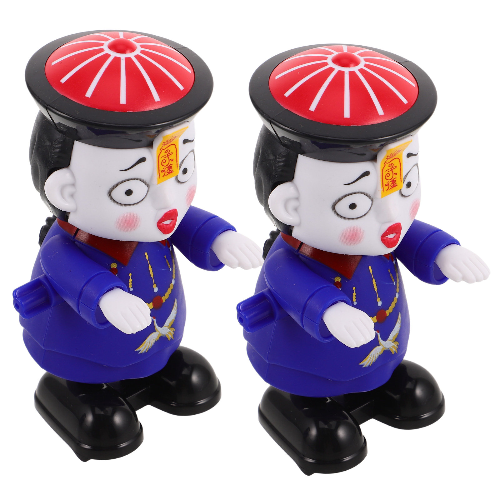 Kids Zombie Toys - 2 adet atlama zombi Clockwork cadılar