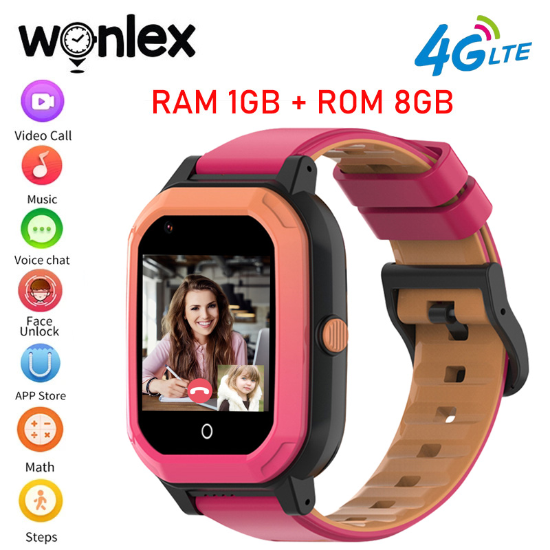 Kids Smartwatch Gps - Wonlex 4G akıllı saat Çocuklar GPS