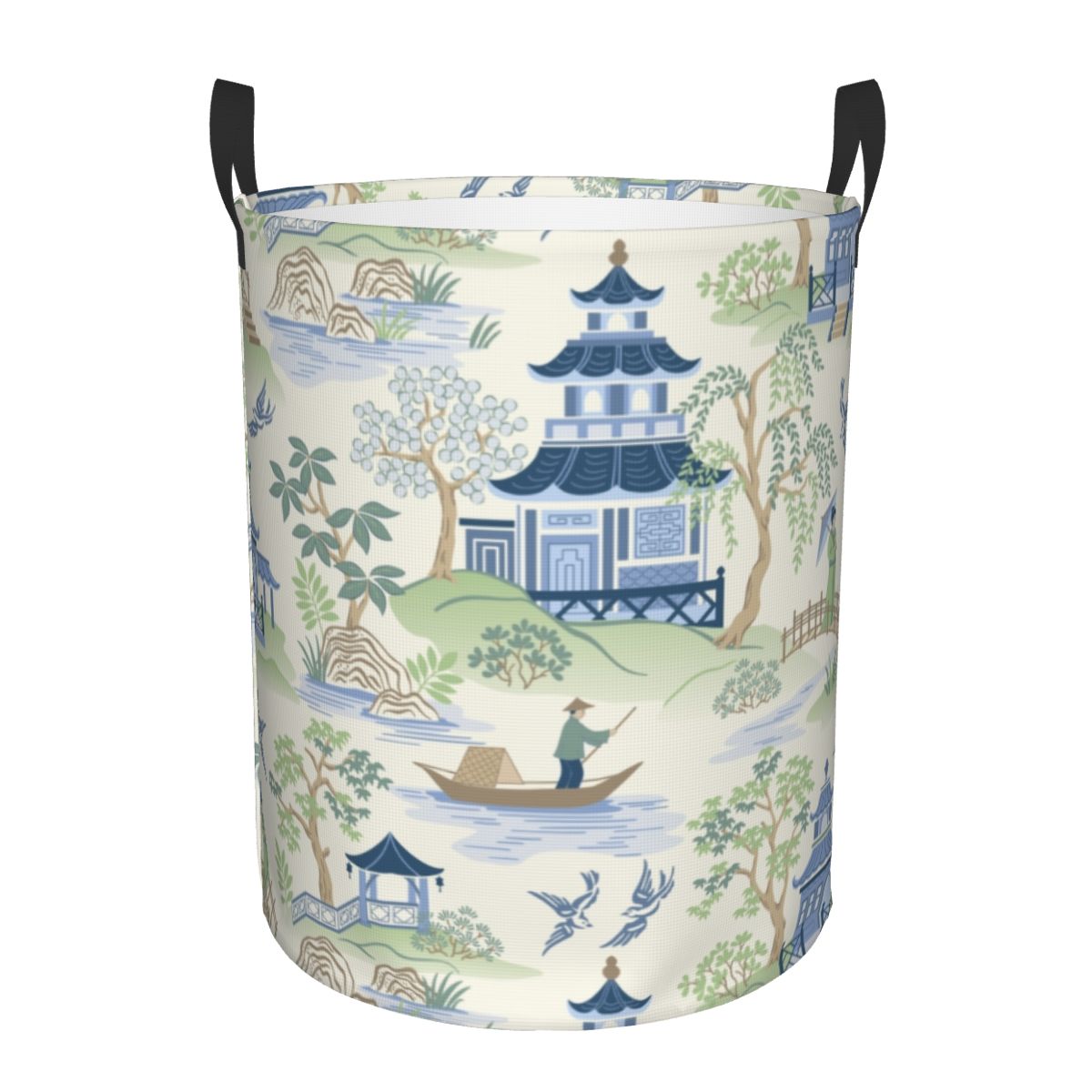Kids Toys Vintage - Özel Vintage Chinoiserie söğüt Pagoda çamaşır