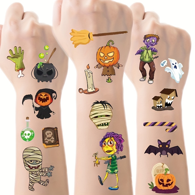 Kids Zombie Toys - 10 yaprak cadılar bayramı balkabakları zombi