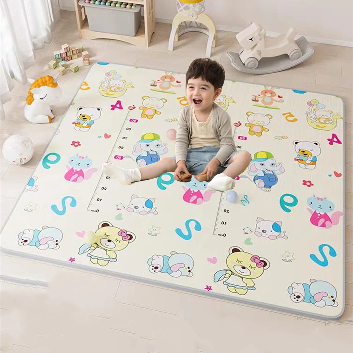 Kids Yoga Toys - Bebek oyun matı Su Geçirmez Yumuşak