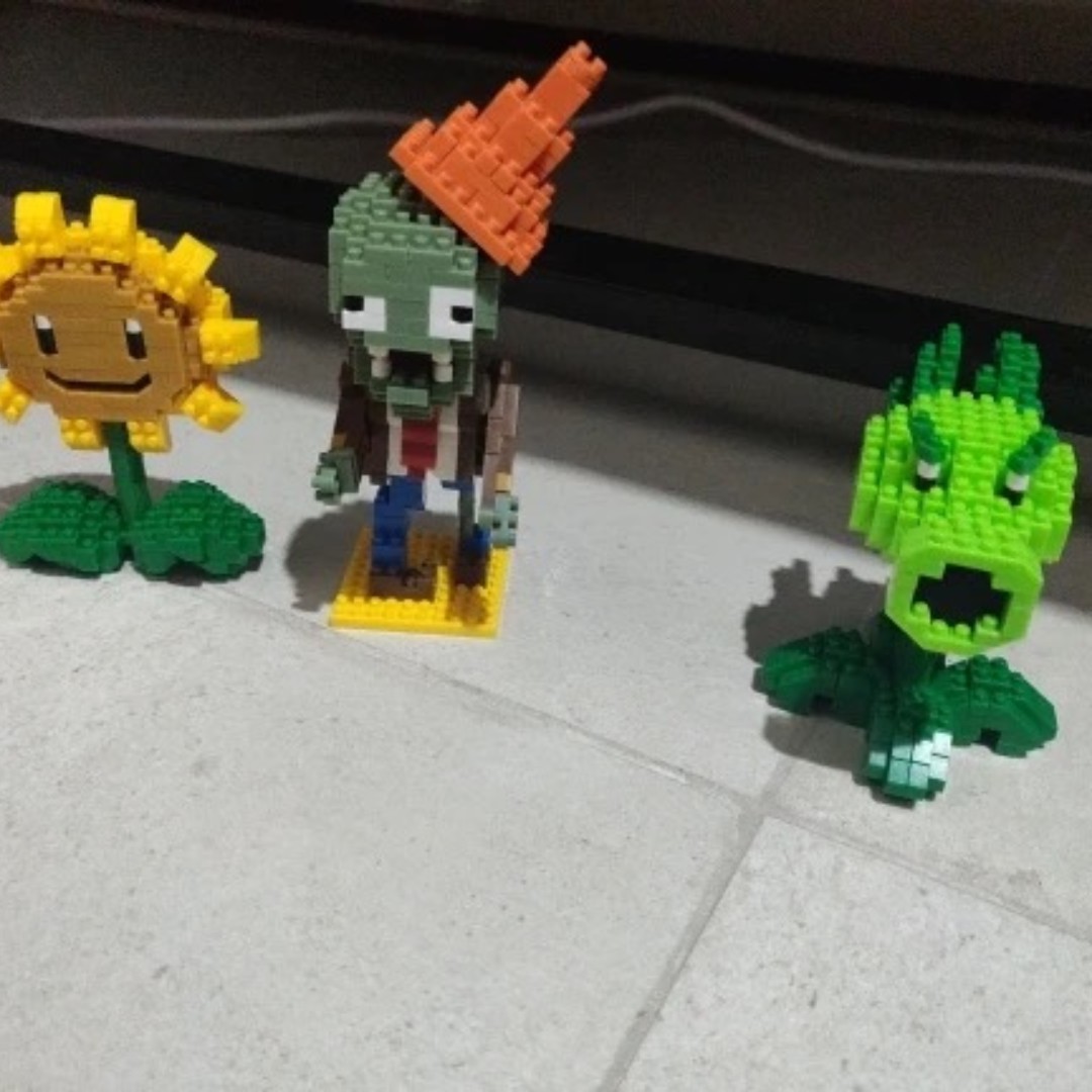 Bitkiler VS Zombiler Blokları  - Kids Zombie Toys incelemesi ve fiyatı