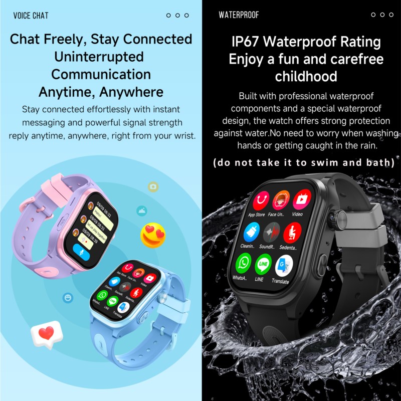 2.0 İnç HD Ekranlı, 2+16GB Haf - Kids Smartwatch Gps incelemesi ve fiyatı