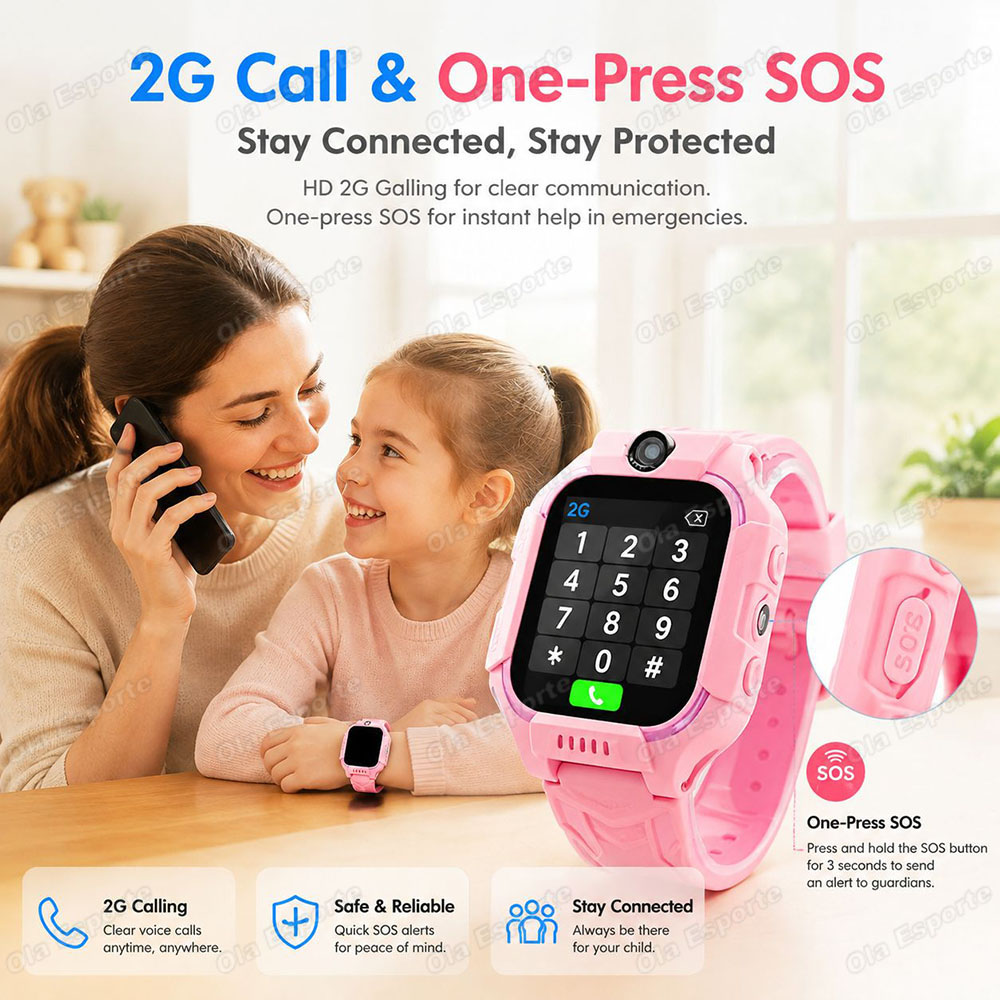 2027 Yeni 2G/5G Çocuk Akıllı S - Kids Smartwatch Gps incelemesi ve fiyatı