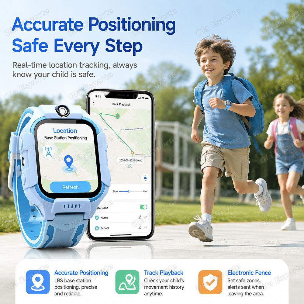 2027 Yeni 2G/5G Çocuk Akıllı S - Kids Smartwatch Gps incelemesi ve fiyatı