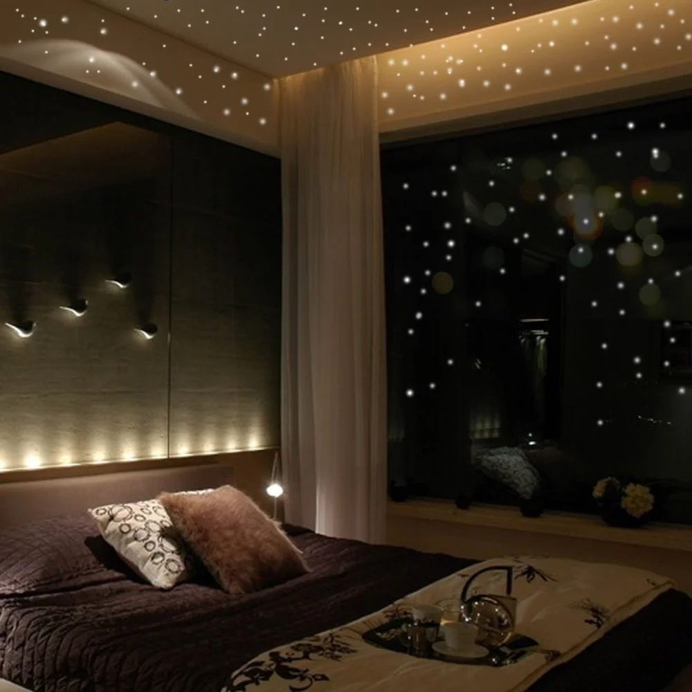 407 adet duvar çıkartmaları du - Glow In Dark Stars incelemesi ve fiyatı
