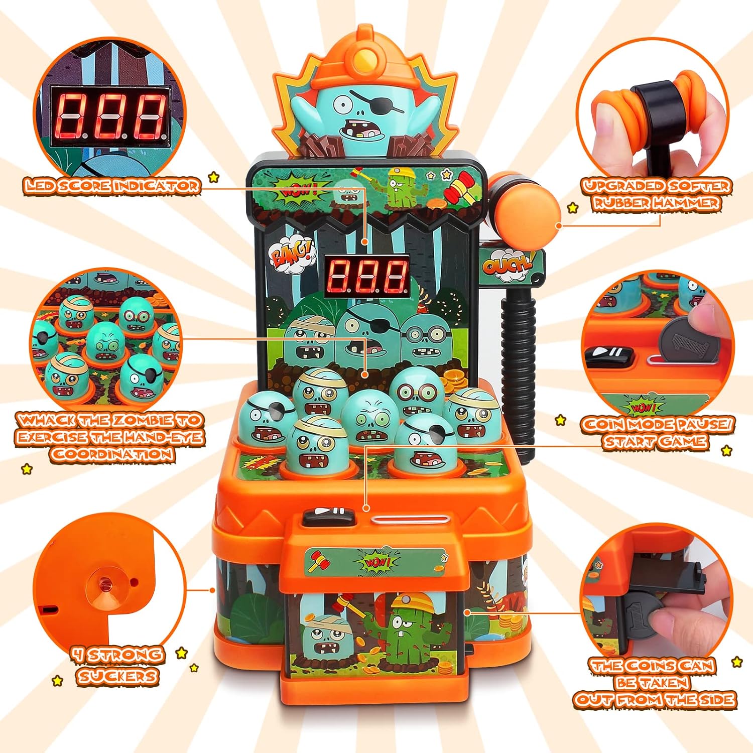 Zombi Vurma Oyunu Çocuklar içi - Kids Zombie Toys incelemesi ve fiyatı