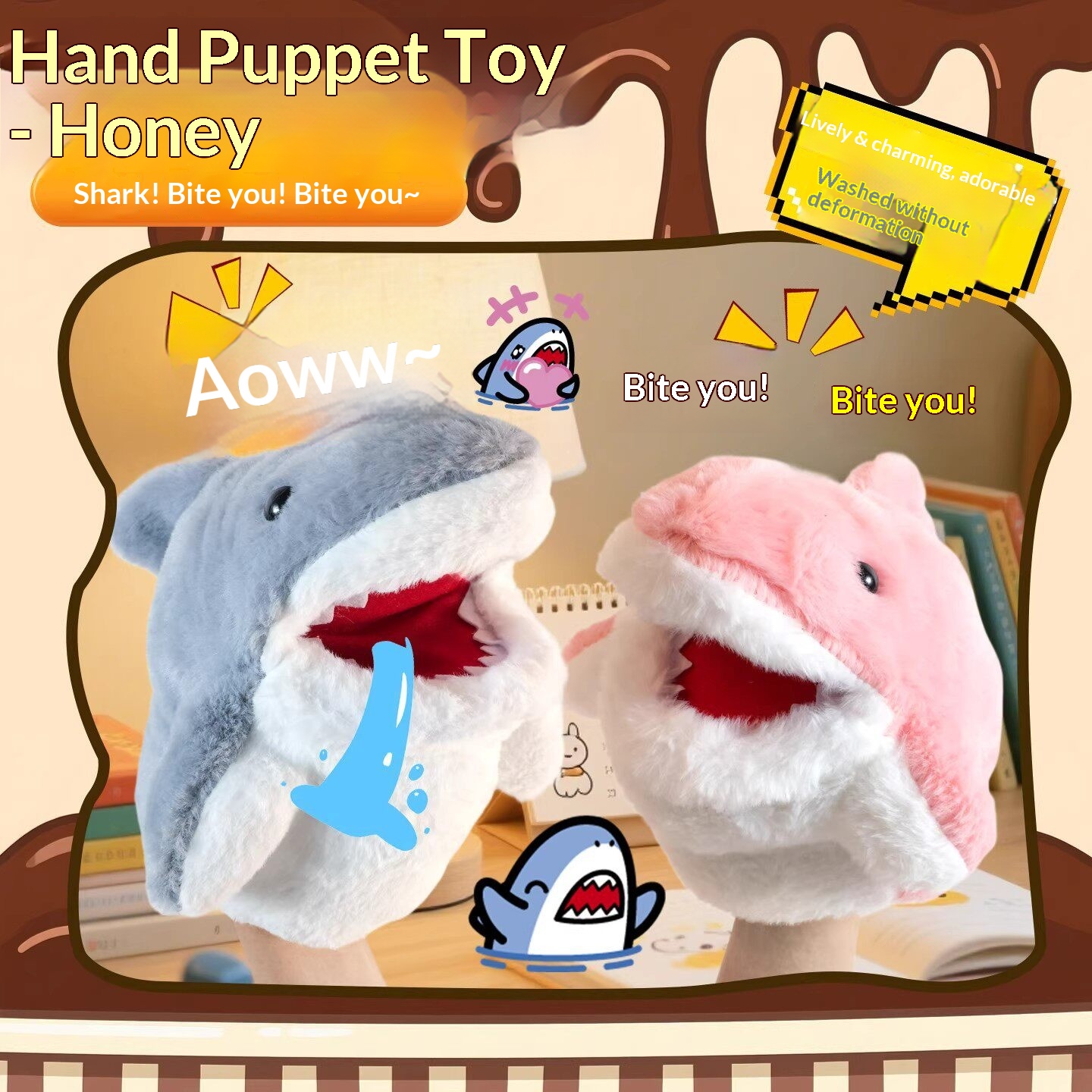 Köpekbalığı El Kuklası Peluş K - Kids Toys Idea incelemesi ve fiyatı
