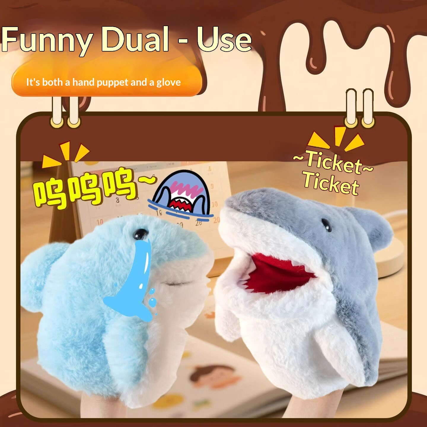 Köpekbalığı El Kuklası Peluş K - Kids Toys Idea incelemesi ve fiyatı