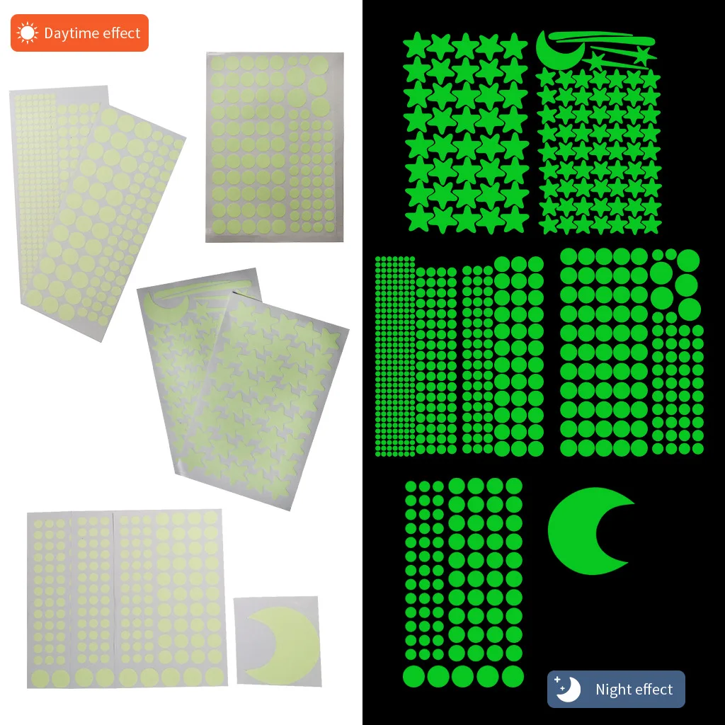 Çocuk Odası Yatak Odası Dekora - Glow In Dark Stars incelemesi ve fiyatı