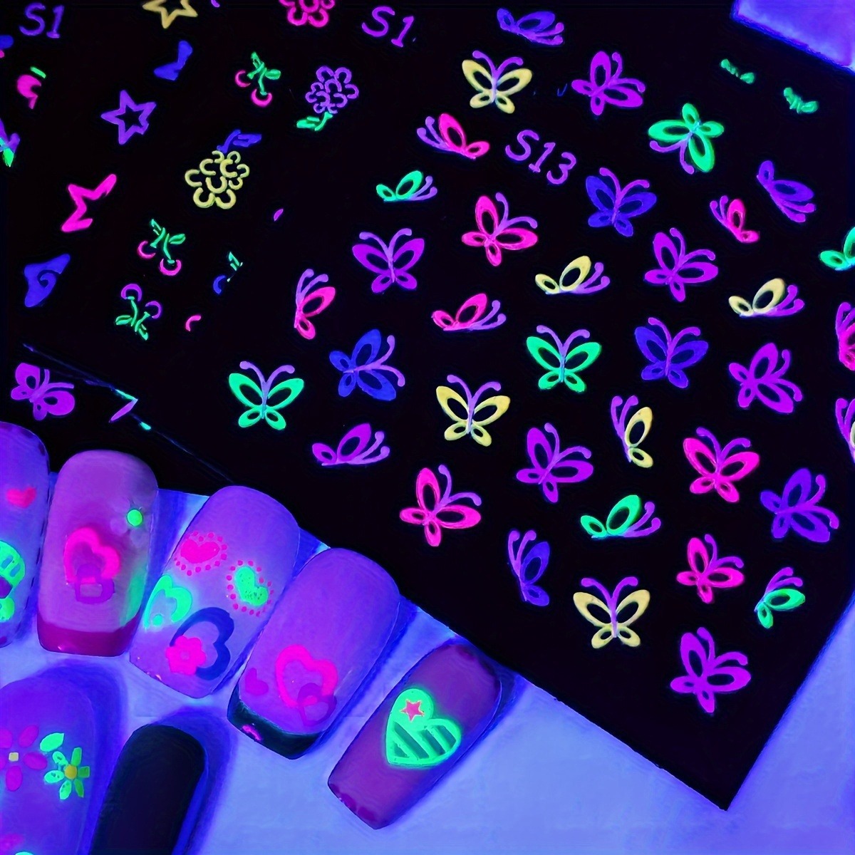30 Adet Işıldayan Kelebek Dese - Glow In Dark Stars incelemesi ve fiyatı